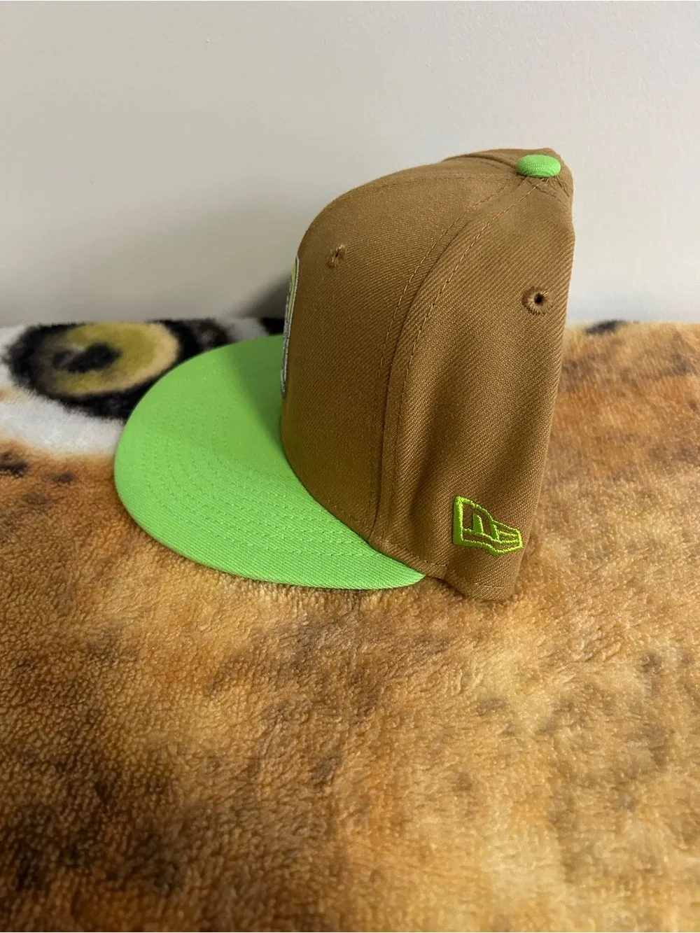 Detroit Tigers New Era Wheat/Lime Cooper 59FIFTY Fitted Hat